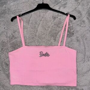 Exclusive Barbie Cropped Tank Top